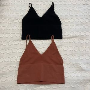 Bra tops/crop tops